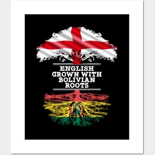 English Grown With Bolivian Roots - Gift for Bolivian With Roots From Bolivia Posters and Art